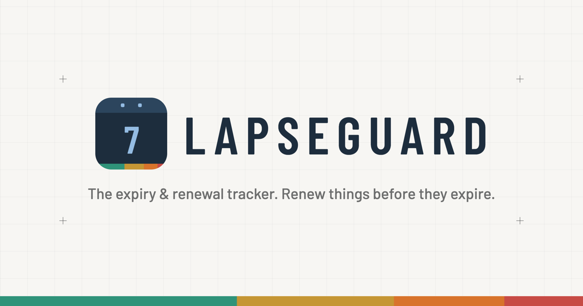 LapseGuard social banner